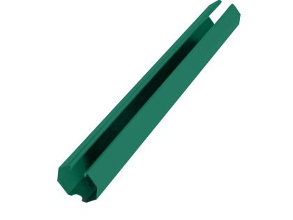 Направляющая 60х20х2500мм RAL 6005 зелёный мох