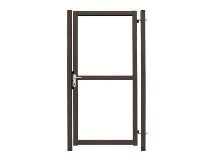 Калитка Colority Zinc RR 32 тёмно-коричневый