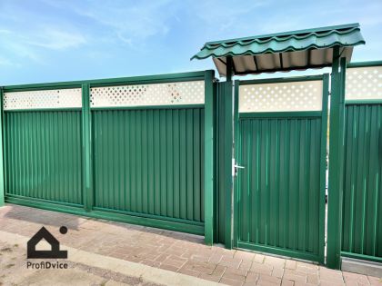Калитка Эстет Плюс RAL 6005 зелёный мох