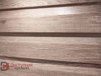 Металлический сайдинг, Корабельная Доска, Printech White Wood, Беленый дуб