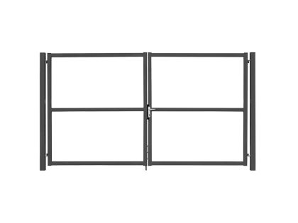 Ворота Colority Zinc RAL 9005 чёрный