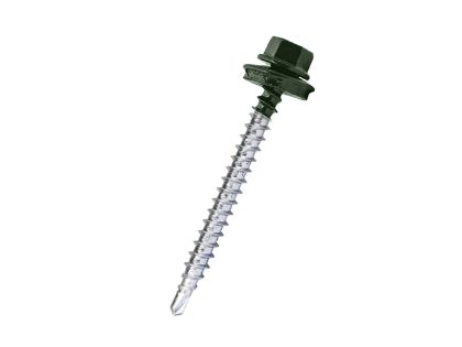 Саморезы 70 мм RAL 6020 зелёный хром