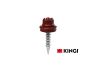 Саморез Kingi 4.8х32 RAL 3005 красное вино