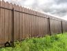 Забор из профлиста с 10 Античный дуб двусторонний