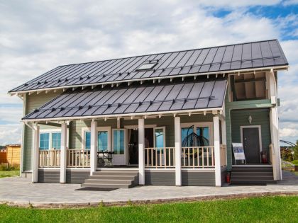Снегозадержатель трубчатый под фальц GL RAL 7024 (мокрый асфальт)