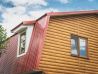Металлический сайдинг Блок-хаус new 0,45 Printech Twincolor Golden Wood золотой дуб