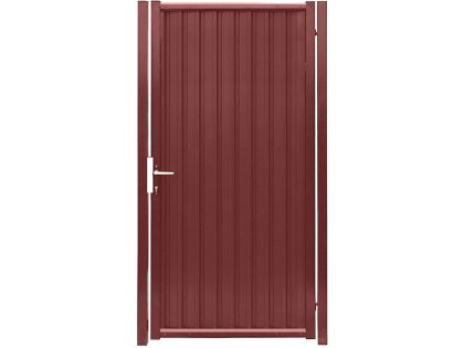 Калитка Эстет RAL 3005 красное вино