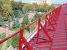 Кровельное ограждение Grand Line RAL 3005 красное вино