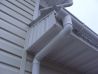 Водосточная система RuPlast (Ру Пласт) белая (узел отвода к стене)