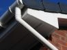 Водосточная система RuPlast (Ру Пласт) белая (узел отвода к стене)