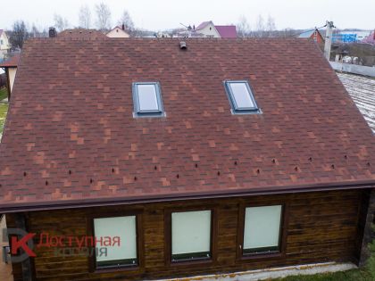 Снегозадержатель для мягкой кровли RAL 8017 шоколад-1.jpg