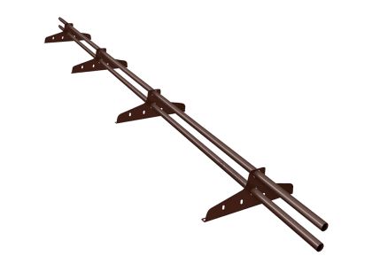 Снегозадержатель VEGALite  RAL 8017 (шоколад)
