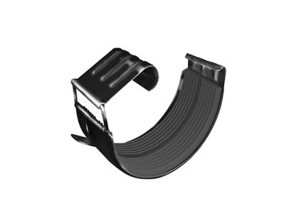 Соединитель желоба GL 125 мм RAL 9005 черный