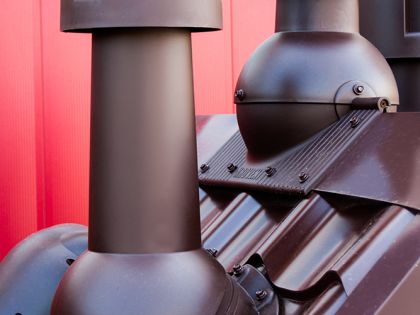 Выход канализации Krovent Pipe RAL 8017