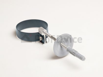 Хомут трубы водостока ProfiDvice steel 7024