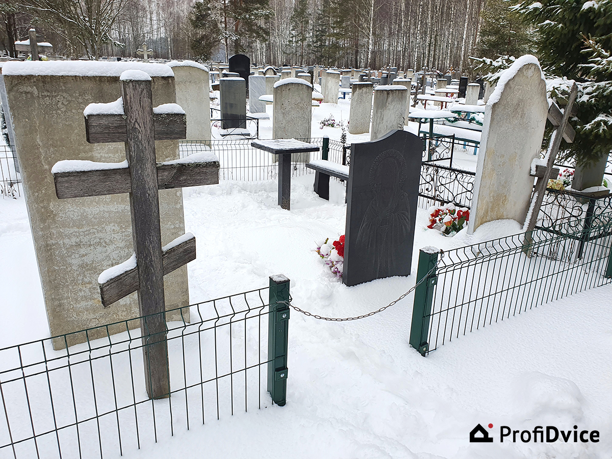 оградки на могилу