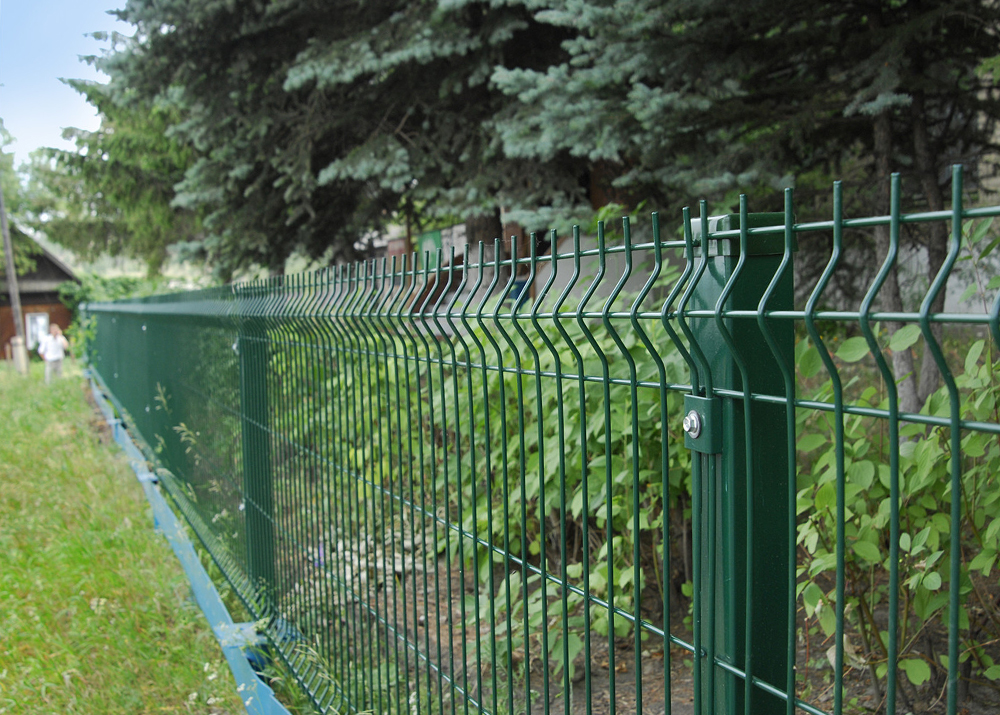 Палисадник из сварной сетки